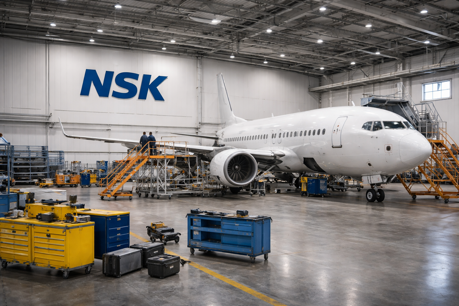 NSK Aviation hangar and maintenance facility